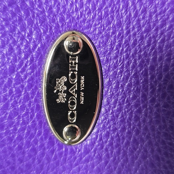 Coach Small Pebbled Leather Chain Pouchette - Picture 4 of 7